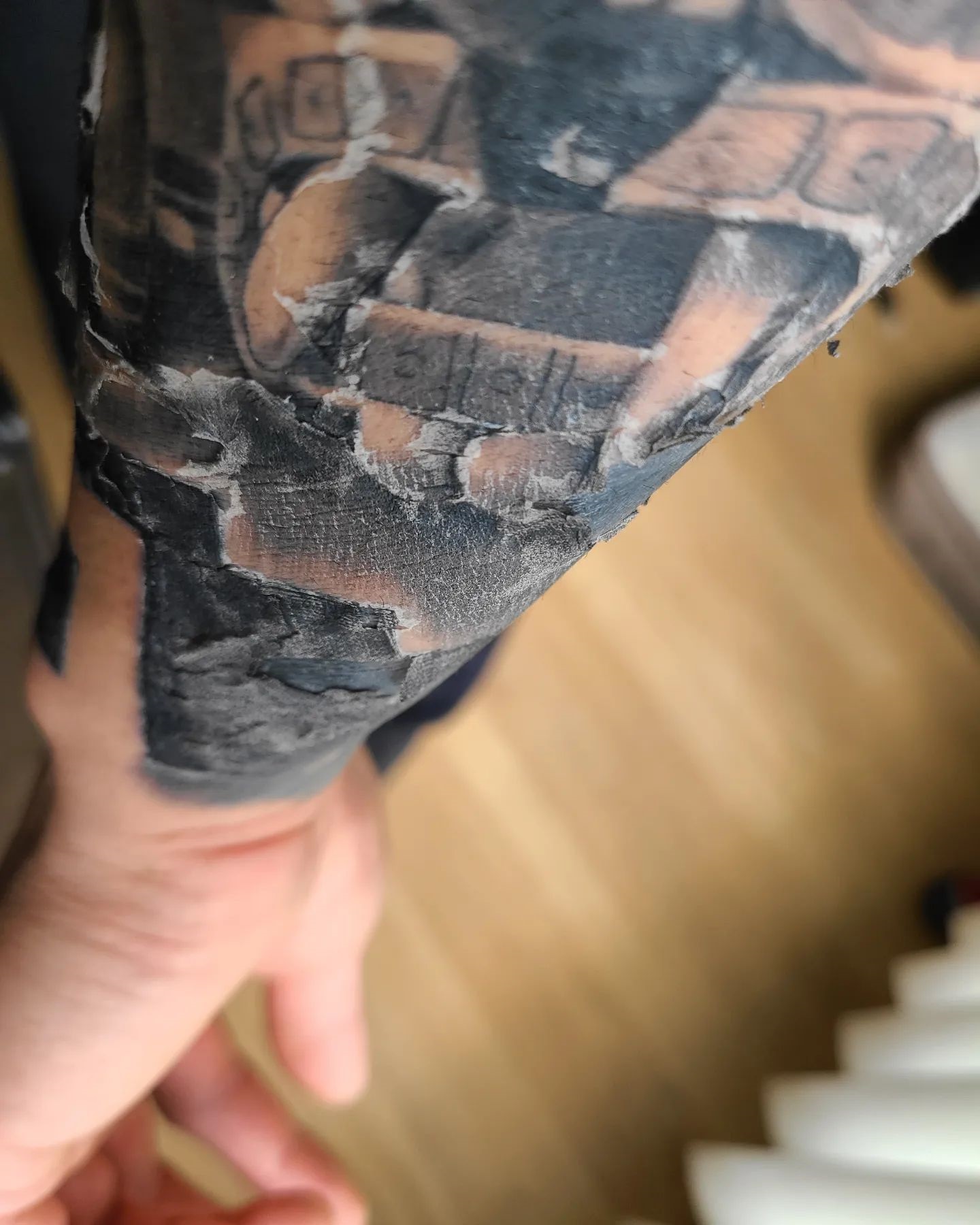what tattoo peeling looks like