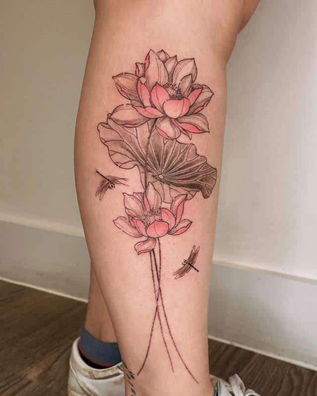 Lotus tattoo design 2