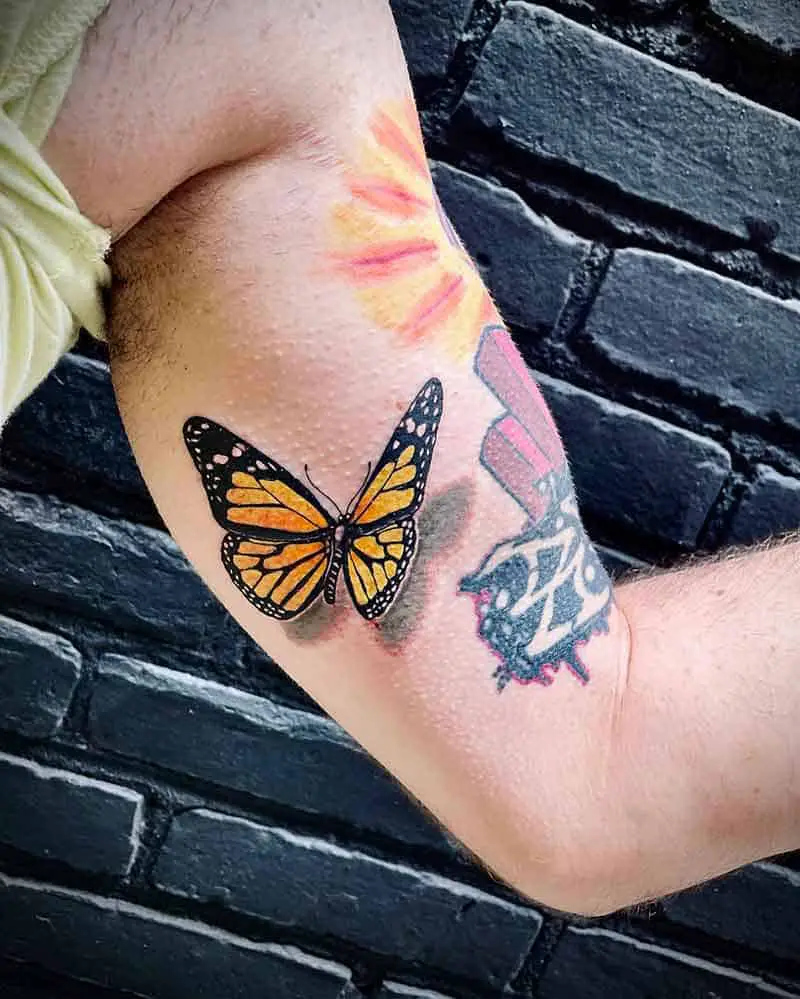 Monarch Butterfly Tattoo: Meanings, Design Ideas, and Our Recommendations -  Saved Tattoo