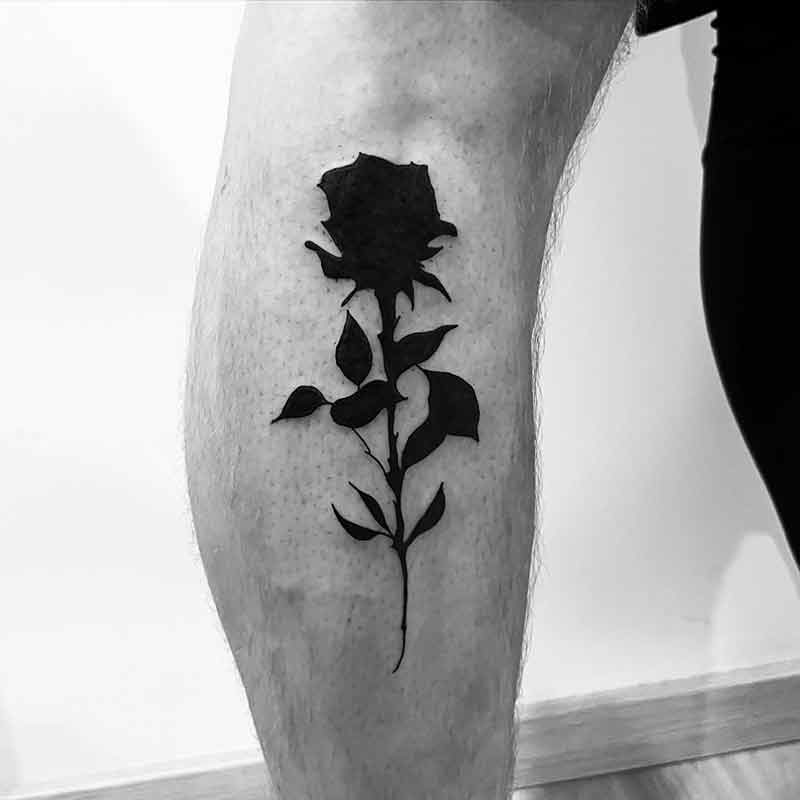 Black Rose Tattoo  Rose tattoos for men Rose tattoo stencil Rose tattoos  for women