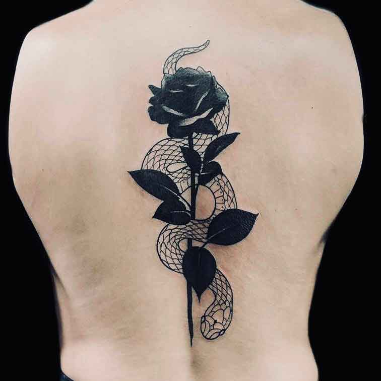 Black Rose Tattoo Meaning: Read This Before You Choose the Final Tattoo  Design! - Saved Tattoo